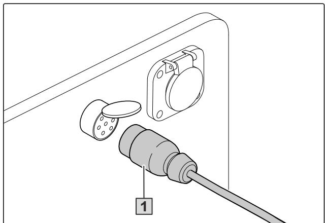 AMAZONE Primera DMC 3000 - Brancher l'alimentation en tension - 1