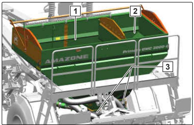 AMAZONE Primera DMC 3000 - Trémie - 1