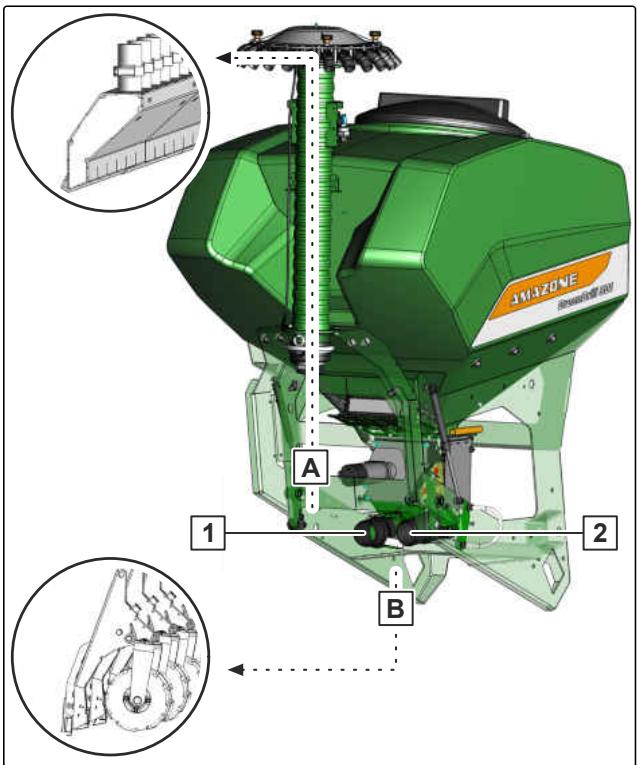 AMAZONE Primera DMC 4500 - Préparer le GreenDrill pour l'utilisation - 1
