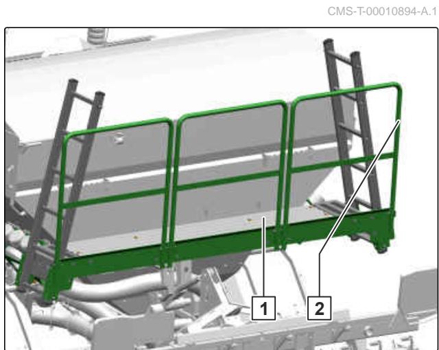 AMAZONE Primera DMC 4500 - Garde-corps de la passerelle de service - 1