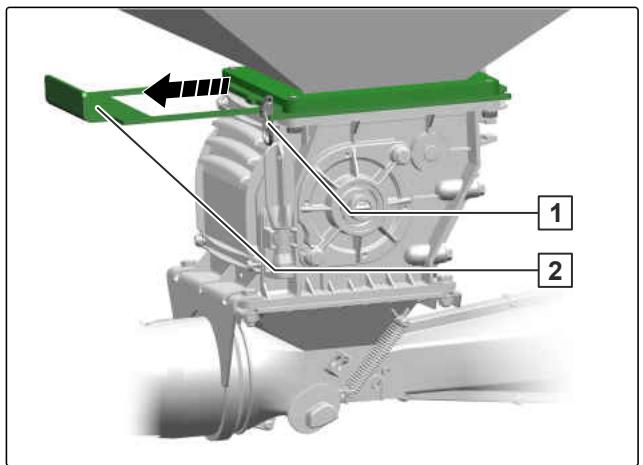 AMAZONE Primera DMC 4500 - Vider la trémie - 3