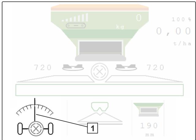 AMAZONE Logiciel ISOBUS ZG-TX - Utiliser la compensation manuelle de pente - 1