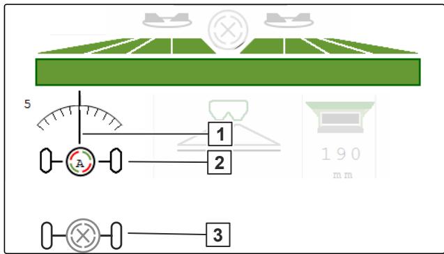 AMAZONE Logiciel ISOBUS ZG-TX - Utiliser la fonction de marche suivie automatique - 1
