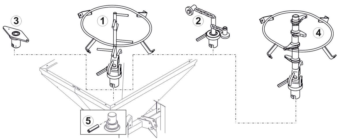 AMAZONE E +S H 751 - Organe agitateur - 1