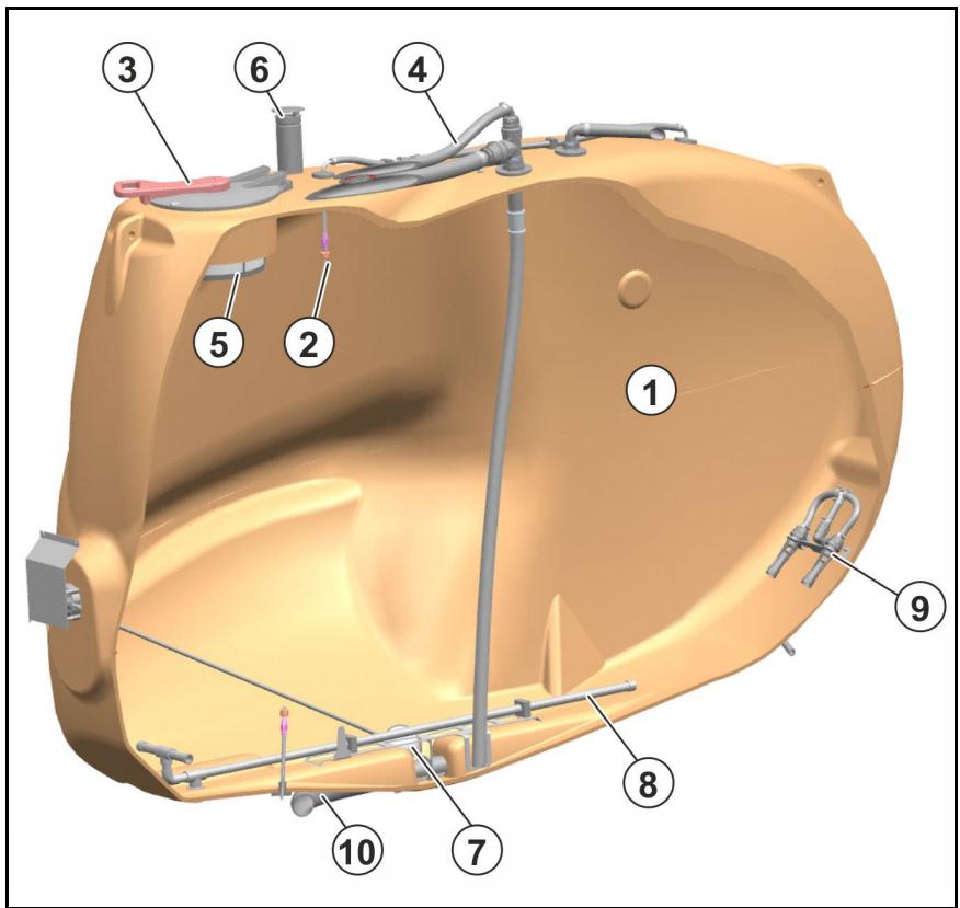 AMAZONE UX 11201 Super Pulvérisateur remorque avec pack Confort CP - Réservoir de liquide à pulveriser - 1