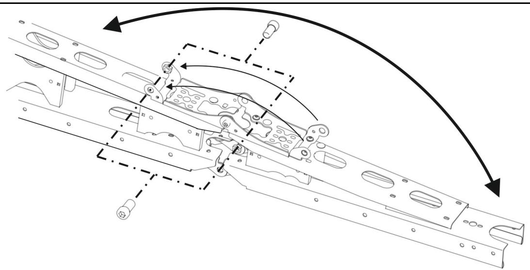 AMAZONE UX 11201 Super Pulvérisateur remorque avec pack Confort CP - Articulation de réduction du le bras extérieur (option) - 1