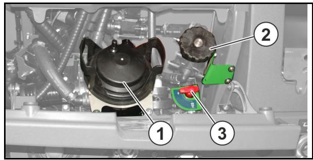 AMAZONE UX 11201 Super Pulvérisateur remorque avec pack Confort CP - Sous le volet de maintenance - 1