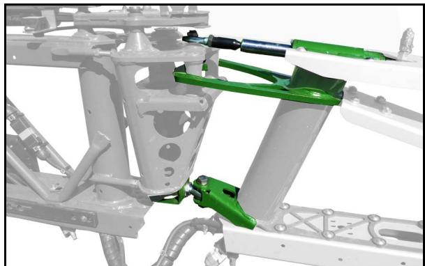 AMAZONE UX 11201 Super Pulvérisateur remorque avec pack Confort CP - Verrouillage des tronçons avec vérins hydrauliques : - 1