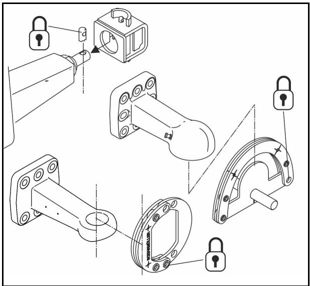 AMAZONE UX 11201 Super Pulvérisateur remorque avec pack Confort CP - Dispositif d'immobilisation pour dispositif de traction - 1