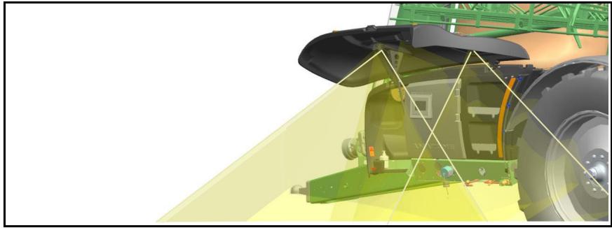 AMAZONE UX 11201 Super Pulvérisateur remorque avec pack Confort CP - Éclairage de travail (option) - 3