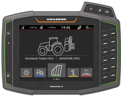 AMAZONE UX 11201 Super Pulvérisateur remorque avec pack Confort CP - Terminal de commande ISOBUS dans le tracteur - 2