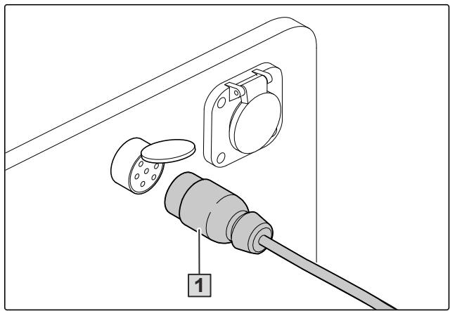 AMAZONE Ceus 3000-TX - Brancher l'alimentation en tension - 1