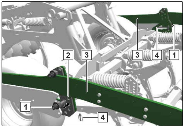 AMAZONE Ceus 3000-TX - Augmenter la profondeur de travail des socs - 3
