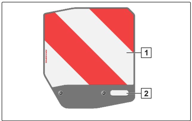 AMAZONE Ceus 3000-TX - Éclairage avant et signalisation - 1