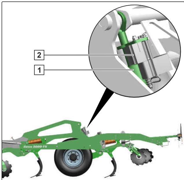 AMAZONE Ceus 4000-TX - Le rouleau produit une accumulation de terre - 1