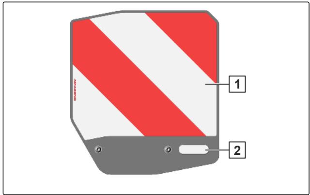 AMAZONE Ceus 4000-TX - Éclairage avant et signalisation - 1