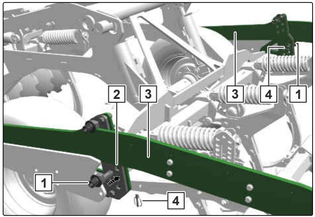 AMAZONE Ceus 4000-TX - Augmenter la profondeur de travail des socs - 4