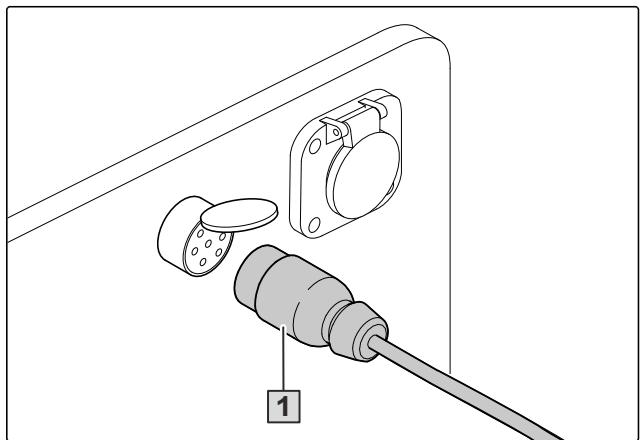 AMAZONE CatrosXL 3503 - Brancher l'alimentation en tension - 1