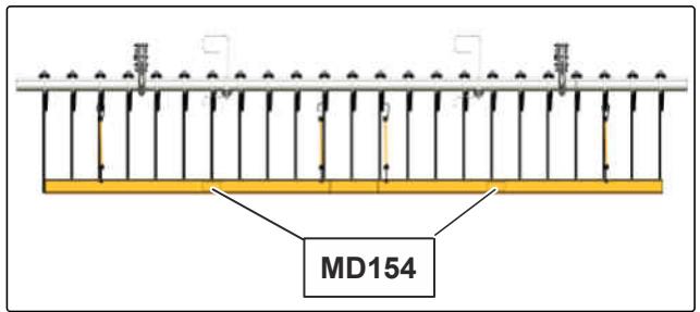 AMAZONE Catros 6003-2 - Positions des pictogrammes d'advertisement - 3