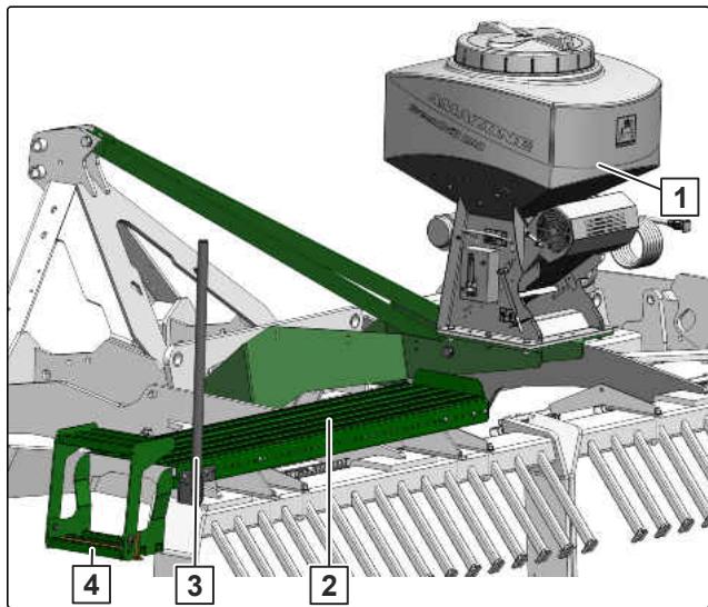 AMAZONE Catros 5003-2 - Semoir monté GreenDrill - 1