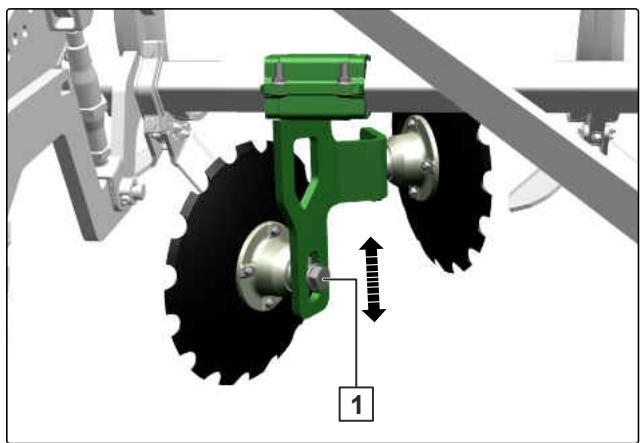 AMAZONE Cenio 3000 - L'égalisation est mal régée. - 1