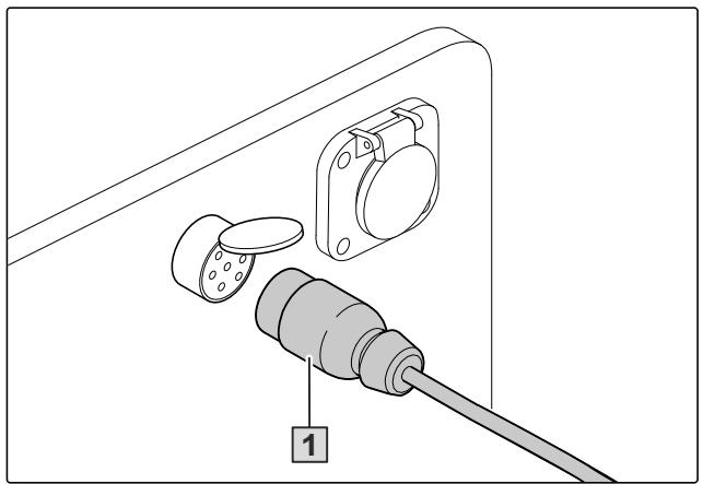 AMAZONE Cenio 3500 - Brancher l'alimentation en tension - 1