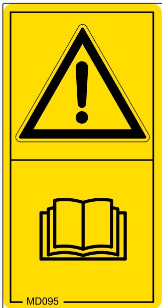 AMAZONE Cenio 3500 - notice d'utilisationRisque d'accident par le non-respect des consignes figurant dans la notice d'utilisation - 1