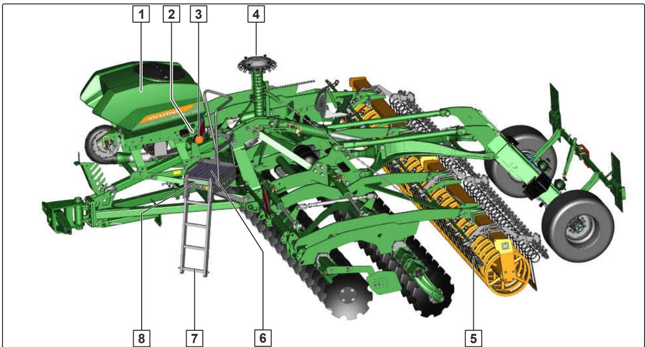 AMAZONE Catros 4003-2TS - Machine avec GreenDrill - 1