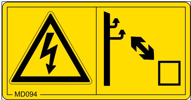 AMAZONE Catros 7003-2TS - notice d'utilisationRisque d'accident par le non-respect des consignes figurant dans la notice d'utilisation - 1