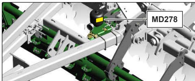 AMAZONE CatrosXL 5003-2TS - Positions des pictogrammes d'advertisement - 7