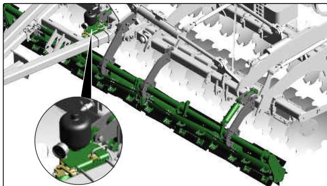 AMAZONE CatrosXL 6003-2TS - Utiliser le rouleau à couteaux - 1
