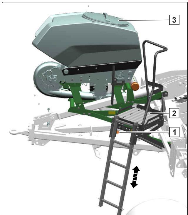AMAZONE CatrosXL 6003-2TS - Remplir le GreenDrill - 1
