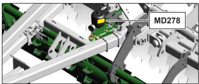 AMAZONE CatrosXL 6003-2TS - Positions des pictogrammes d'advertisement - 7