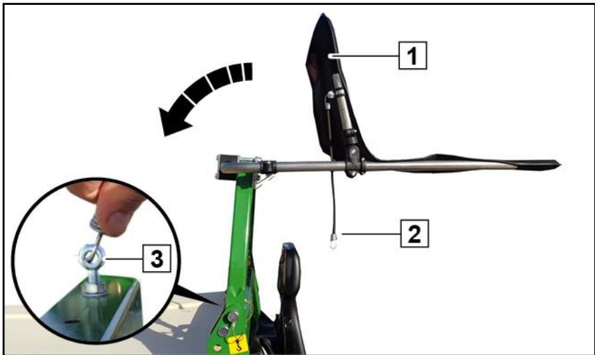 AMAZONE PH-1250 zDrive - Poser la bache de protection contre les intempéries - 3