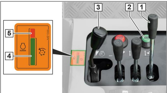 AMAZONE PH-1250 zDrive - Abaisser et démarrer l'unité de toute - 1
