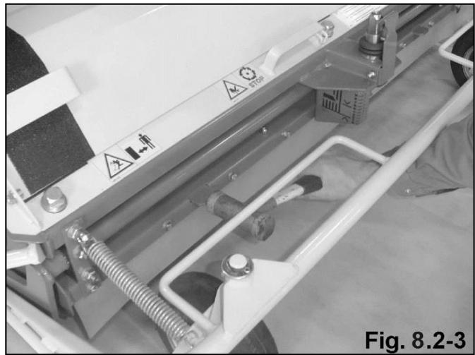 AMAZONE PH-1250 zDrive - Réglage de la contre-lame - 3