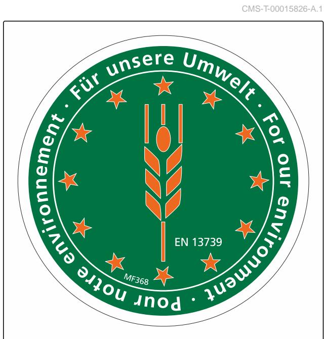 AMAZONE ZG-TX 6800 Special - Confirmation de la directive engrais - 1