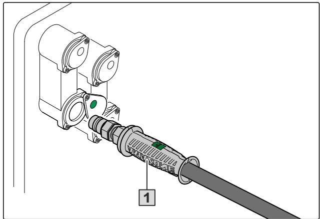 AMAZONE ZG-TX 9000 Super - Découpler les flexibles hydrauliques - 1