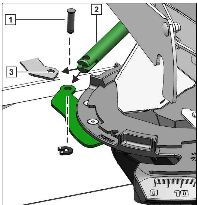 AMAZONE ZG-TX 9000 Super - ISOBUS : décrocher le moteur du système d'introduction - 1