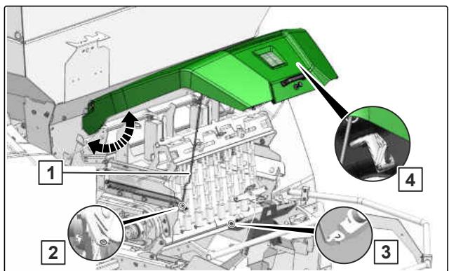AMAZONE ZG-TX 9000 Super - Position de maintenance - 1