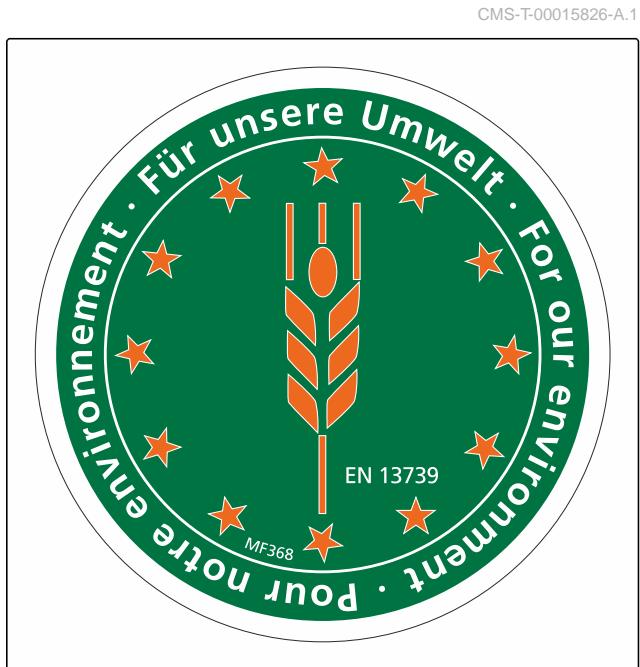 AMAZONE ZG-TX 9000 Special - Confirmation de la directive engrais - 1