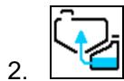 AMAZONE UX 7601 Super - Dilution du liquide de pulverisation avec de l'eau de rincege - 1