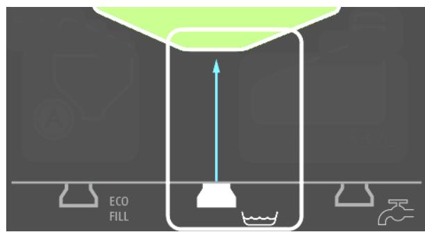 AMAZONE UX 7601 Super - Le replissage s'arrête automatiquement lorsque la consigne de niveau de replissage est atteinte. - 2