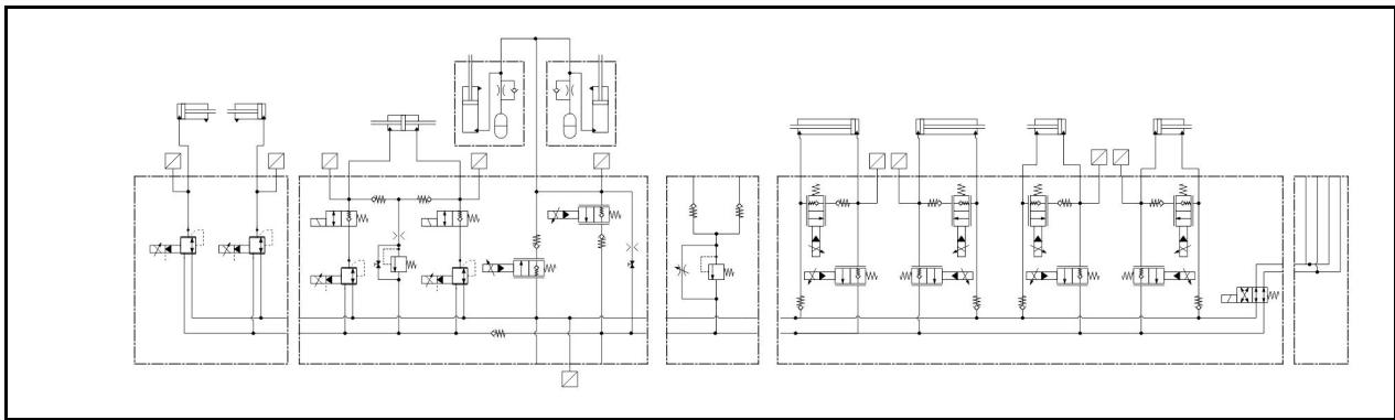 AMAZONE UX 7601 Super - Schéma hydraulique - 3