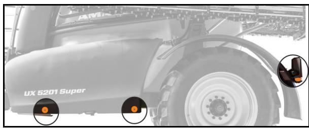 AMAZONE UX 7601 Super - Equipements pour les déplacements sur route - 2