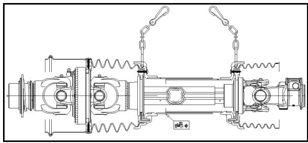 AMAZONE UX 7601 Super - Arbre à cardan - 1