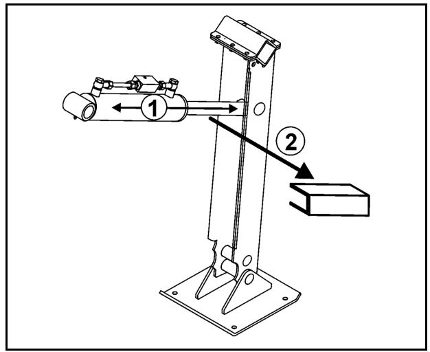 AMAZONE UX 8601 Super - Sécurité au transport de la béquille hydraulique - 2
