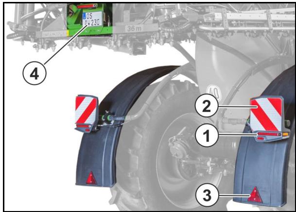 AMAZONE UX 8601 Super - Equipements pour les déplacements sur route - 1