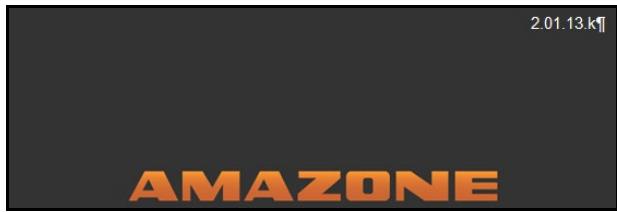AMAZONE UX 8601 Super - Version logicielle - 1