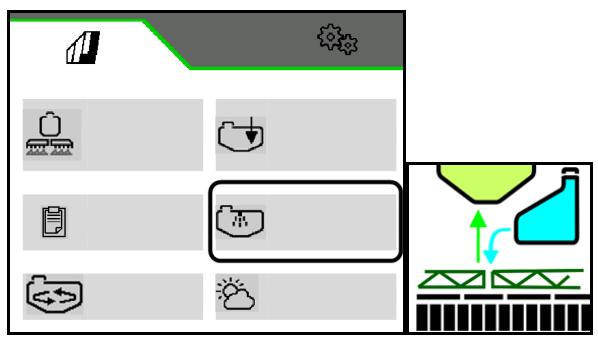 AMAZONE UX 8601 Super - Nettoyage du pulvérisateur lorsque la cuve est pleine (interruption de travail) - 1